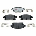 R/M Brakes BRAKE PADS OEM OE Replacement Hybrid Technology Includes Mounting Hardware EHT1467H